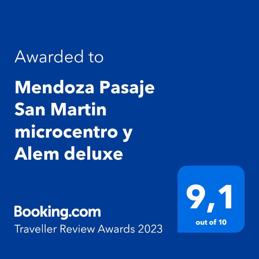 Mendoza 3 Dormitorios Con Balcones Y Alem Chic Monoambiente Y Mendoza Estudio Para 1 3 Apartamentos Zewnętrze zdjęcie